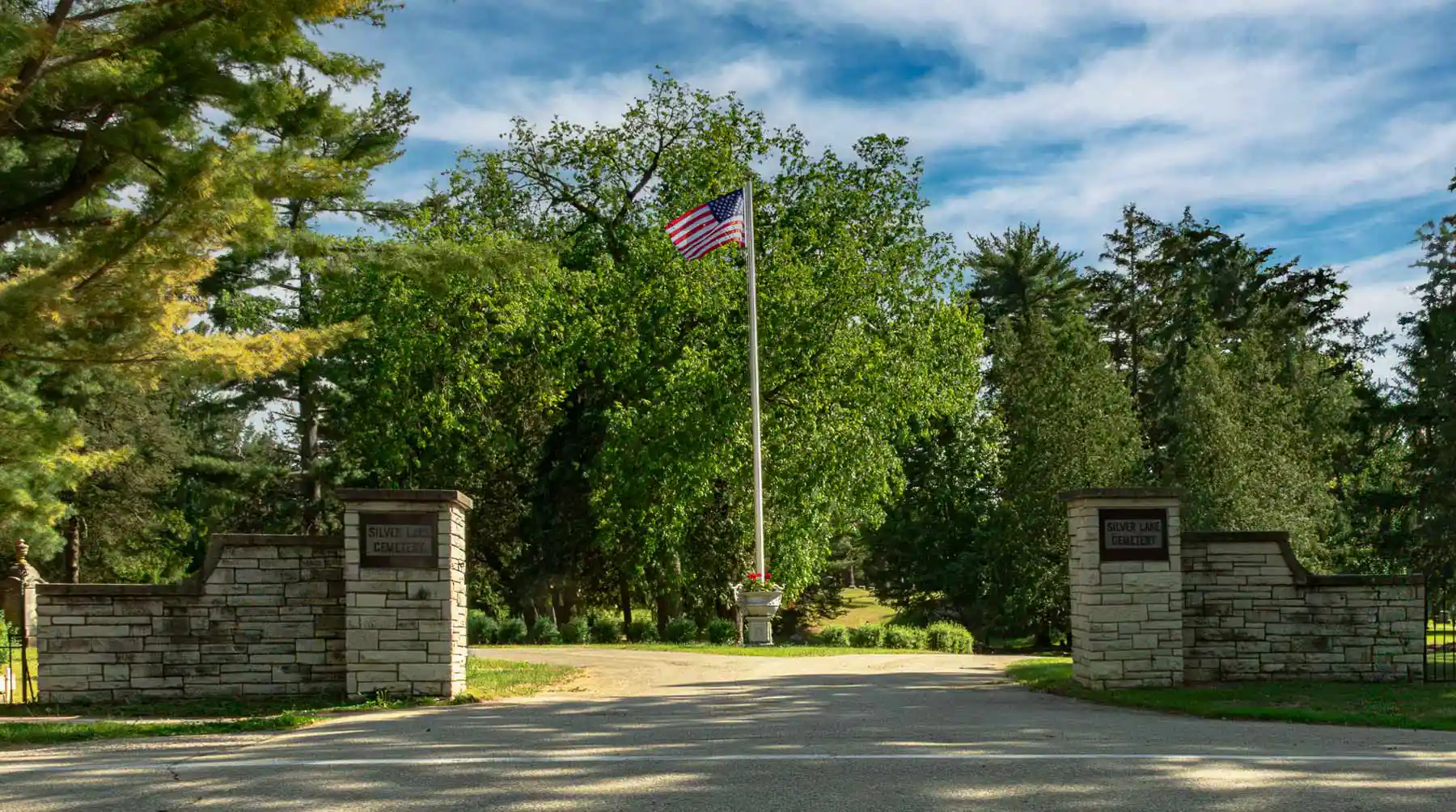 Silver Lake Cemetery Gate